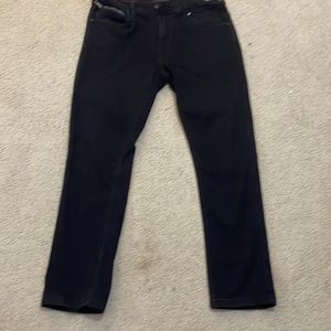 steves jeans mens black stretch skinny jeans 34X30